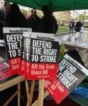 Greater Manchester Rally Against Trade Union Bill